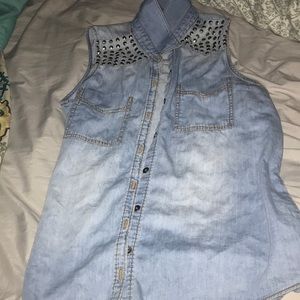Cute vest shirt
